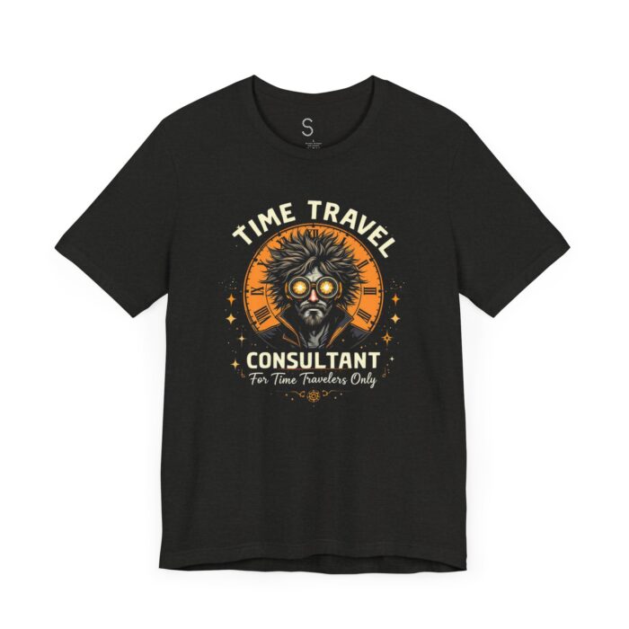 TIME TRAVEL CONSULTANT Unisex Jersey Short Sleeve Tee - Image 11