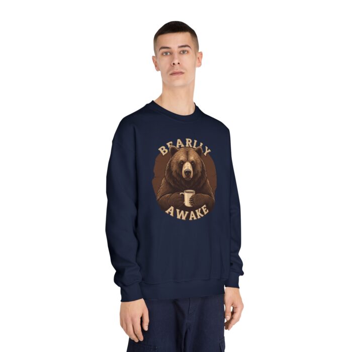 Bearly Awake Unisex DryBlend® Crewneck Sweatshirt - Image 12