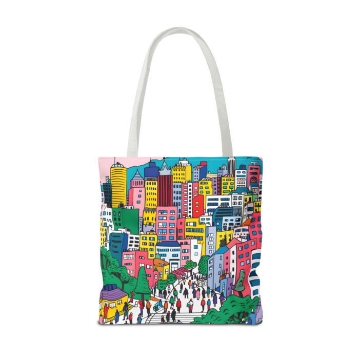 Seoul's hill neighborhoods Tote Bag (AOP) - Image 34