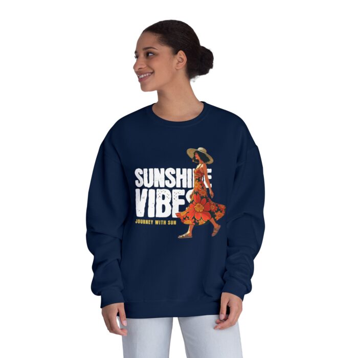 Sunshine Vibes Unisex NuBlend® Crewneck Sweatshirt - Image 16