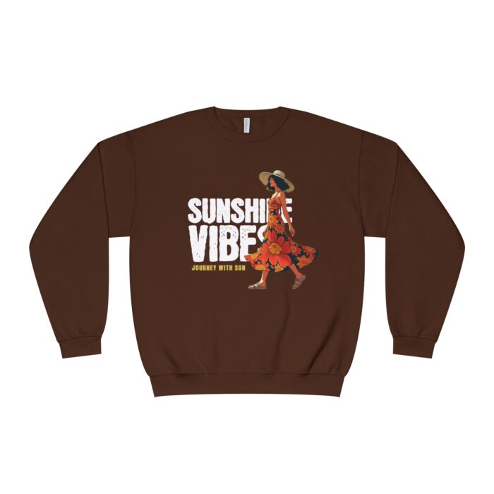 Sunshine Vibes Unisex NuBlend® Crewneck Sweatshirt - Image 9