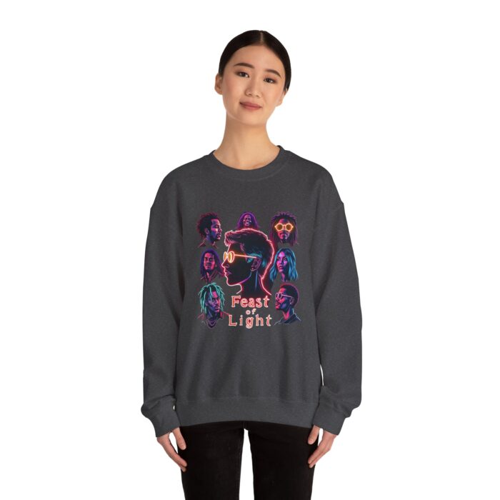 Feast of light Unisex Heavy Blend™ Crewneck Sweatshirt - Image 12