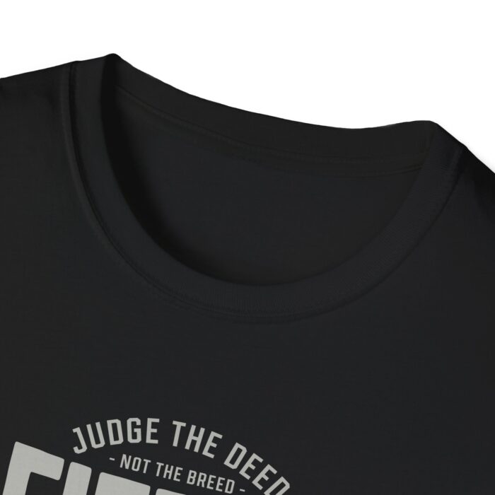 Fierce pitbull heart Unisex Softstyle T-Shirt - Image 7