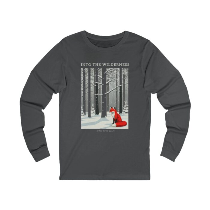 Into the wilderness Unisex Jersey Long Sleeve Tee - Image 5