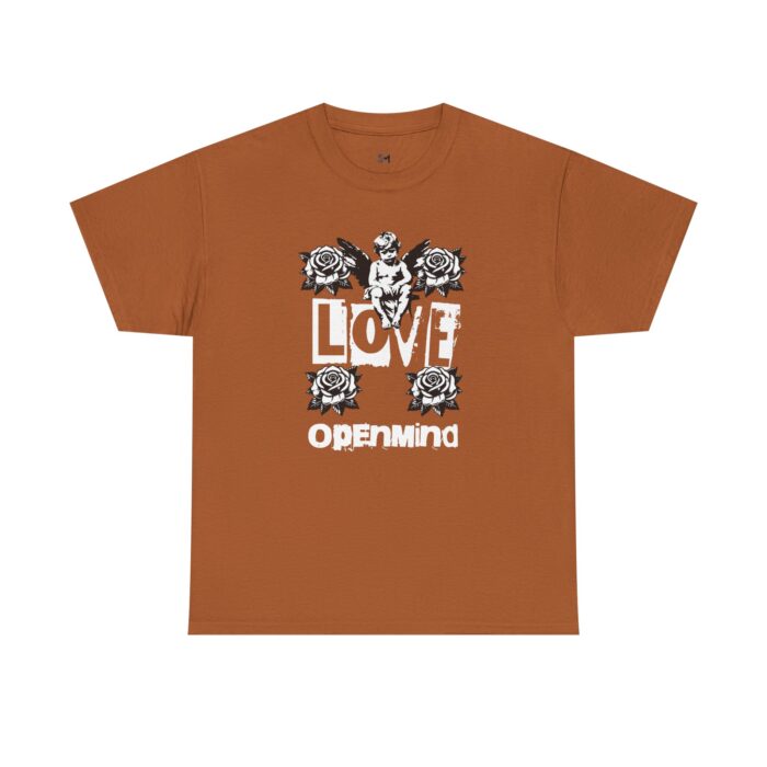 Love open mind Unisex Heavy Cotton Tee - Image 5