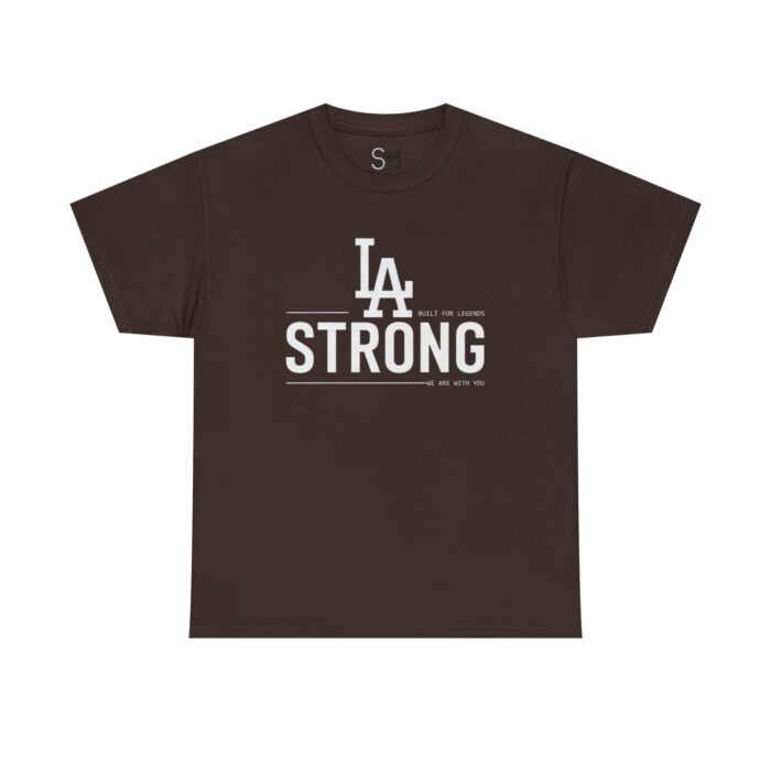 LA Strong Unisex Heavy Cotton Tee - Image 5