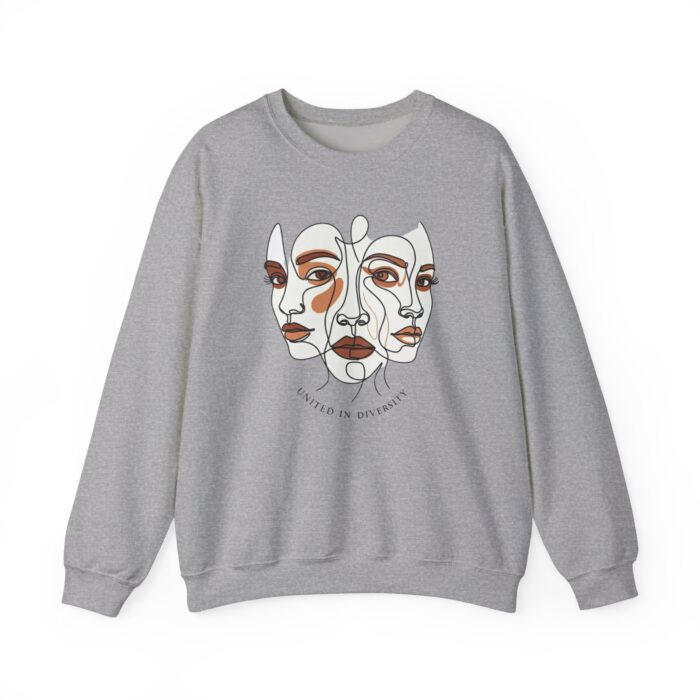 United in Diversity Unisex Heavy Blend™ Crewneck Sweatshirt - Image 17