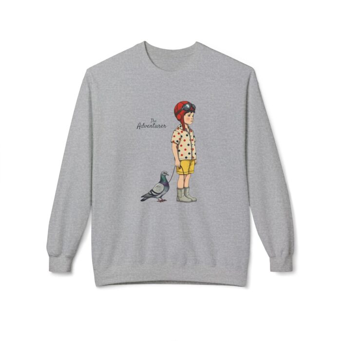 The adventurer Unisex Midweight Softstyle Fleece Crewneck Sweatshirt - Image 5