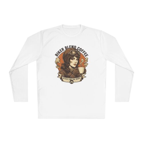 Bike blend coffee Unisex Lightweight Long Sleeve Tee