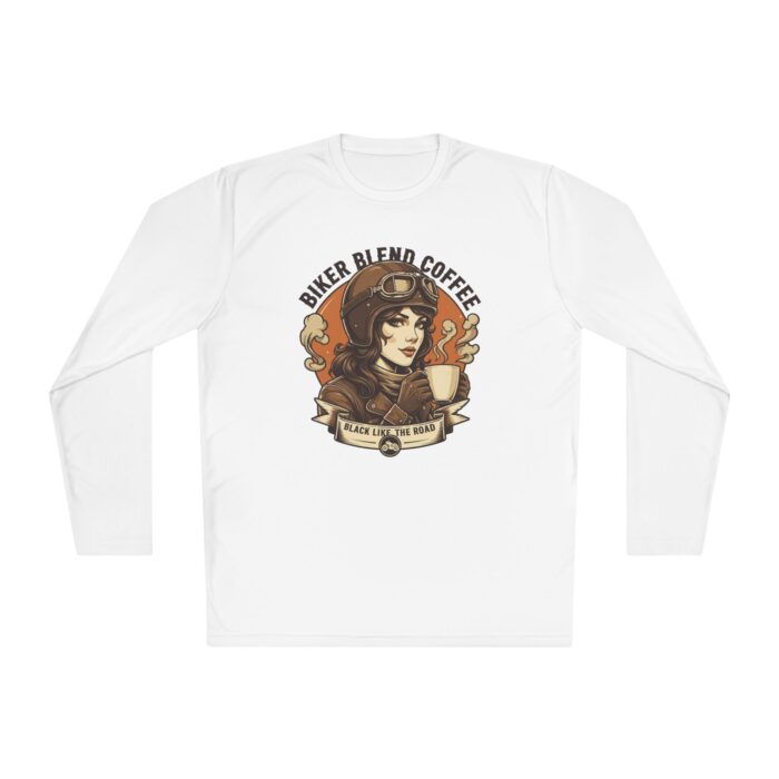 Bike blend coffee Unisex Lightweight Long Sleeve Tee
