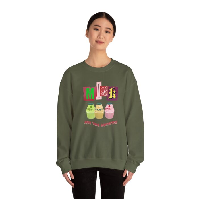 Milk your moment! Unisex Heavy Blend™ Crewneck Sweatshirt - Image 24