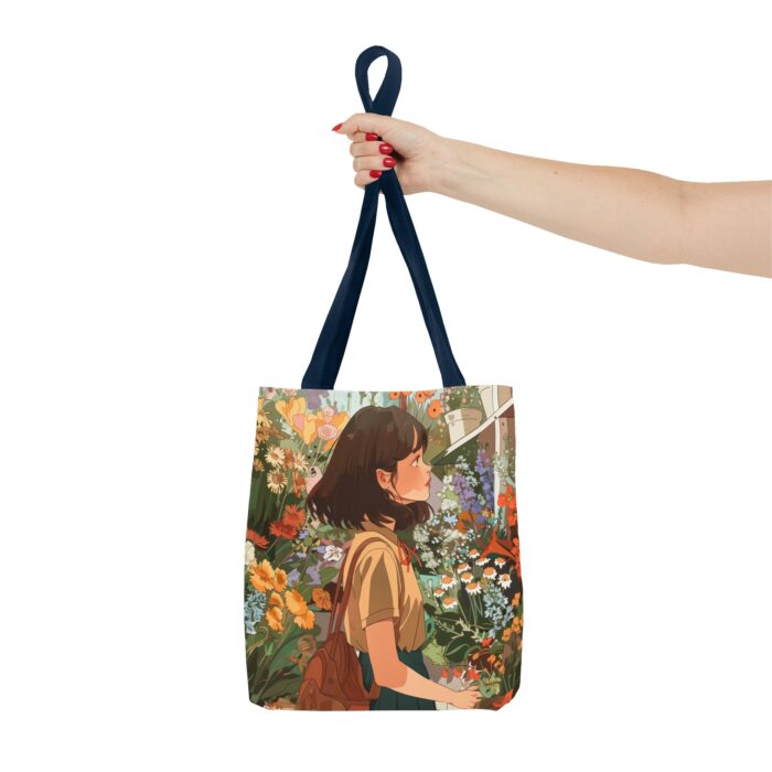 Girl and Flower Shop Tote Bag (AOP) - Image 52