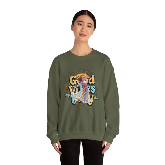 Good vibes only Unisex Heavy Blend™ Crewneck Sweatshirt - Image 24
