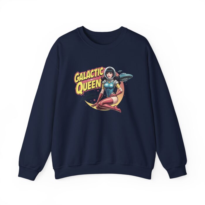 Galactic queen Unisex Heavy Blend™ Crewneck Sweatshirt - Image 9