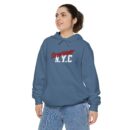 New York Streetwear Unisex Garment-Dyed Hoodie