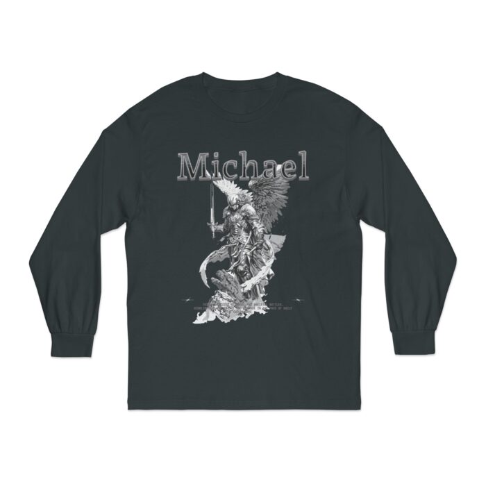 "meta_description": "Michael Unisex T-Shirt offers classic style with 100% US cotton comfort.",