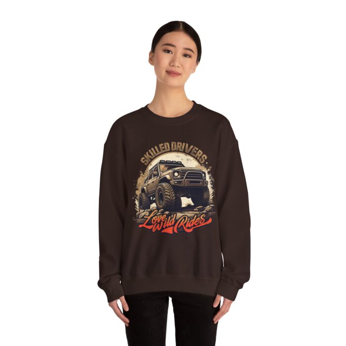 Skilled driver Unisex Heavy Blend™ Crewneck Sweatshirt - Image 20