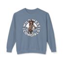 Wild West Cowgirls Unisex Lightweight Crewneck Sweatshirt