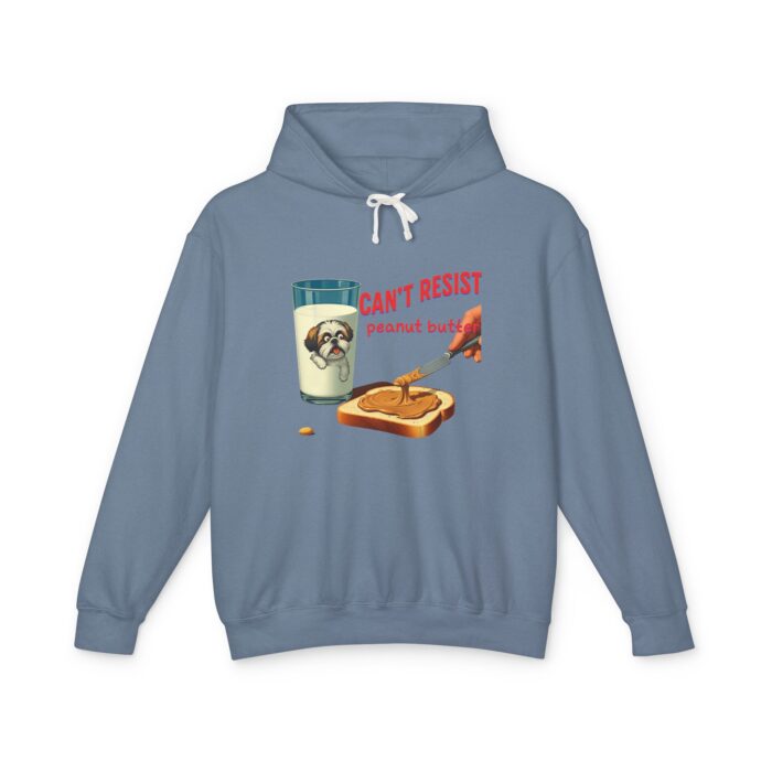 Can't resist peanut butter Unisex Lightweight Hooded Sweatshirt - Image 21