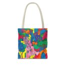 The hillside village in Korea Tote Bag (AOP)
