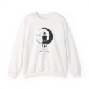 Silent Strings, Moonlit Dreams Unisex Heavy Blend™ Crewneck Sweatshirt
