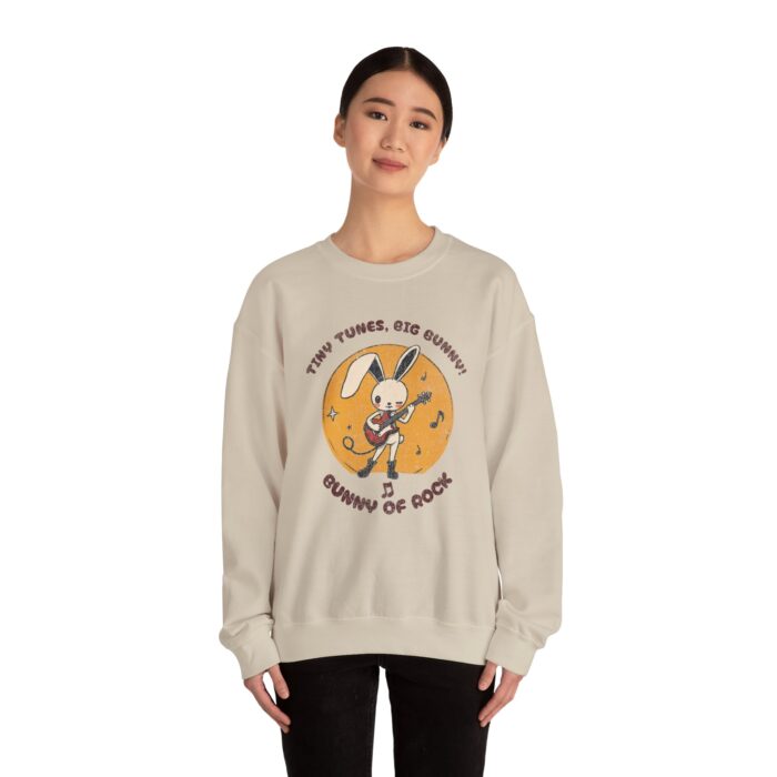 Tiny tunes big bunny! Unisex Heavy Blend™ Crewneck Sweatshirt - Image 12