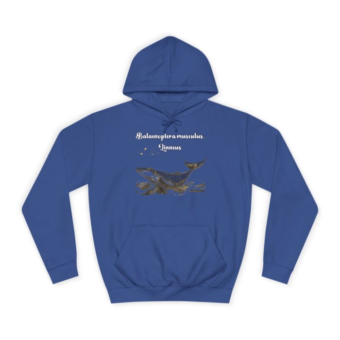 Blue Whale Unisex College Hoodie - Image 25