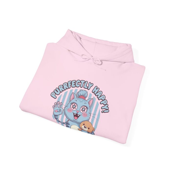 Purrfectly happy Unisex Heavy Blend™ Hooded Sweatshirt - Image 32