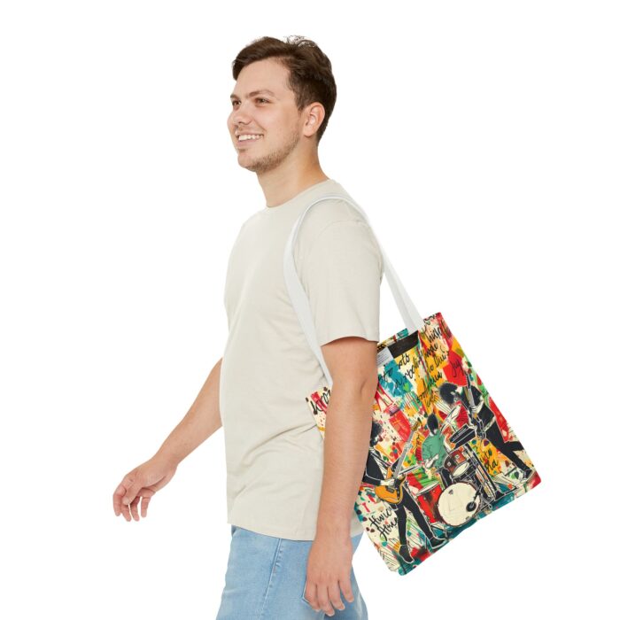 Rock Band Tote Bag (AOP) - Image 31