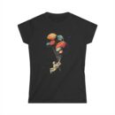 Astronaut and balloon Women's Softstyle Tee