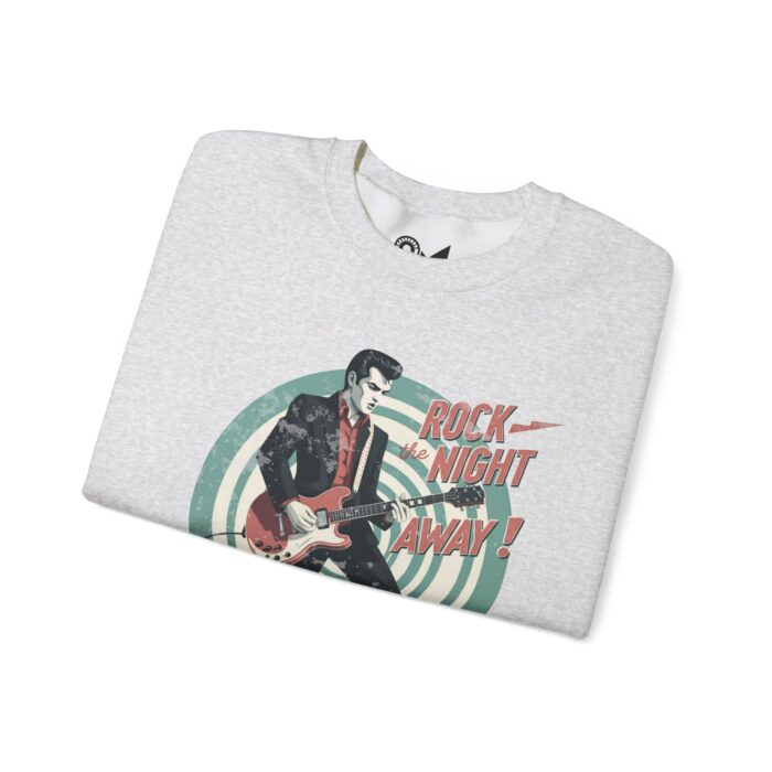 Rock the night Unisex Heavy Blend™ Crewneck Sweatshirt - Image 7