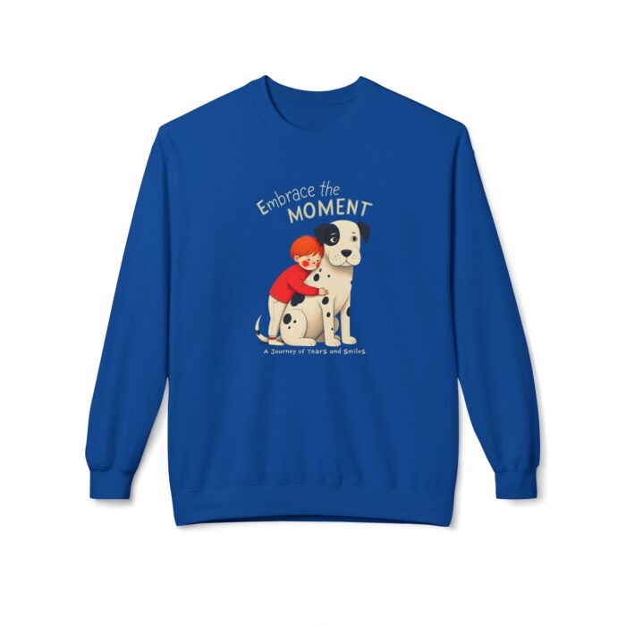 Embrace the moments2 Unisex Midweight Softstyle Fleece Crewneck Sweatshirt - Image 41