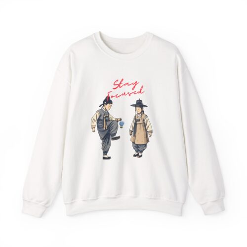 "meta_description": "Stay Focus Unisex Sweatshirt offers comfort and style with a blend of polyester and cotton.",