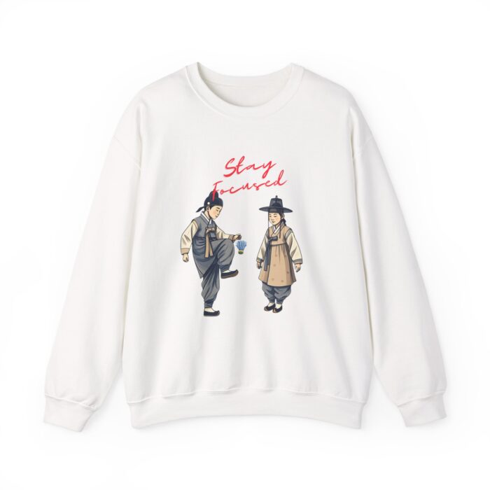"meta_description": "Stay Focus Unisex Sweatshirt offers comfort and style with a blend of polyester and cotton.",