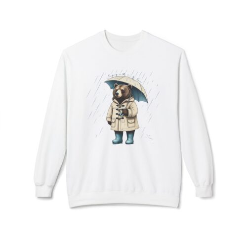 Singing in the rain Unisex Midweight Softstyle Fleece Crewneck Sweatshirt