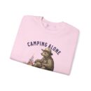 Camping alone Unisex Heavy Blend™ Crewneck Sweatshirt