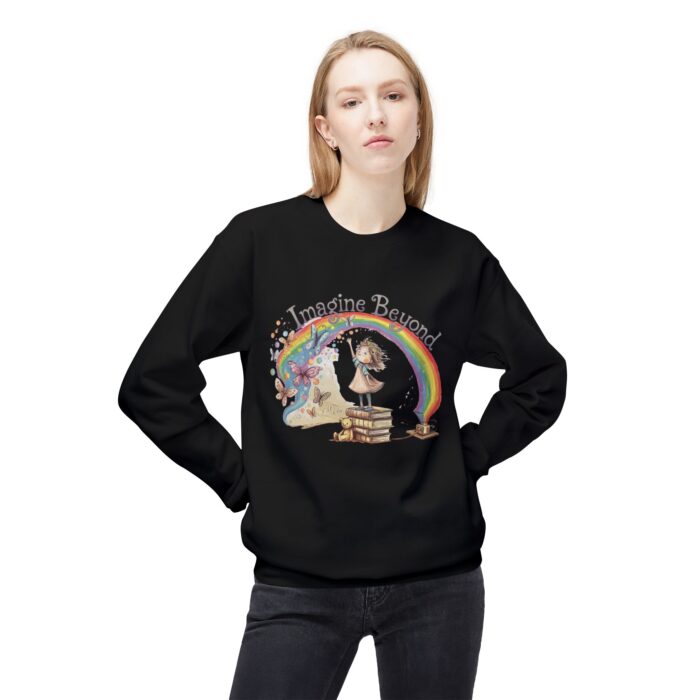 Imagine beyond Unisex Midweight Softstyle Fleece Crewneck Sweatshirt - Image 7