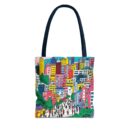 Seoul's hill neighborhoods Tote Bag (AOP)