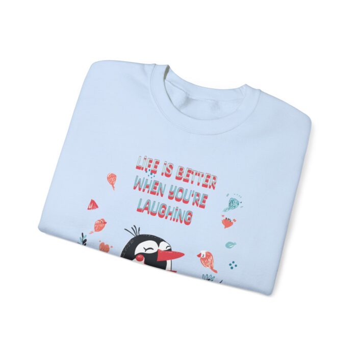 Life is better when you're laughing Unisex Heavy Blend™ Crewneck Sweatshirt - Image 19