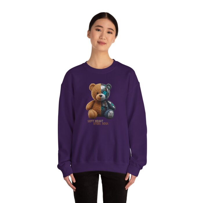 SOFT HEART, STEEL SOUL Unisex Heavy Blend™ Crewneck Sweatshirt - Image 44