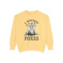 A mischief of Foxes Unisex Garment-Dyed Sweatshirt