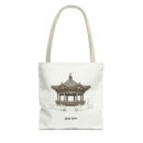 Traditional Korean pavilion Tote Bag (AOP)