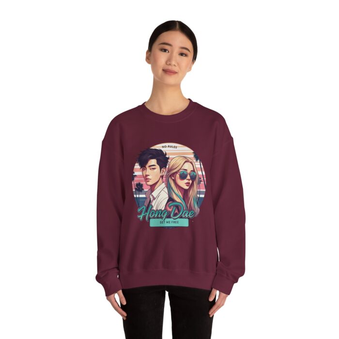 HongDae Freedom Unisex Heavy Blend™ Crewneck Sweatshirt - Image 16