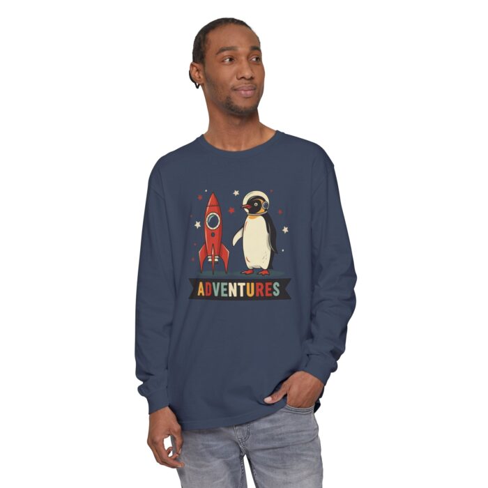 Adventures Unisex Garment-dyed Long Sleeve T-Shirt - Image 19
