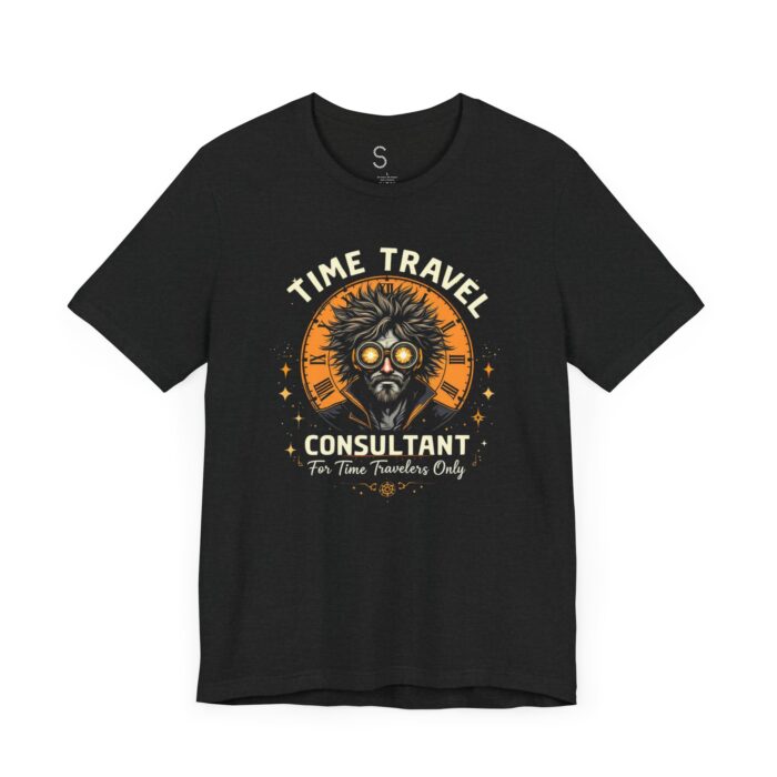 TIME TRAVEL CONSULTANT Unisex Jersey Short Sleeve Tee - Image 7