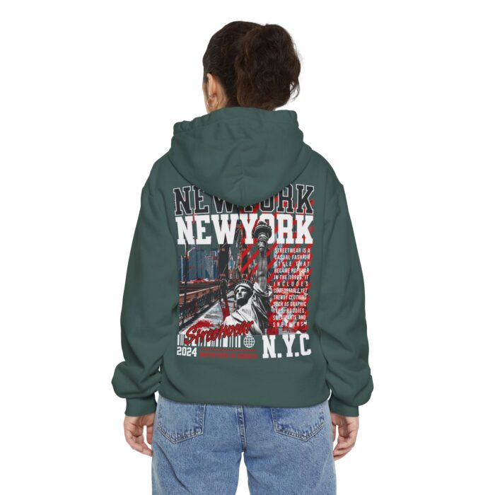 New York Streetwear Unisex Garment-Dyed Hoodie - Image 16