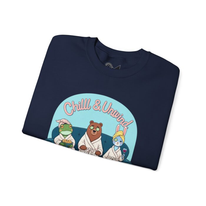 Chill & Unwind Unisex Heavy Blend™ Crewneck Sweatshirt - Image 31