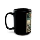Dino’s Retro Grill Black Mug (11oz, 15oz)