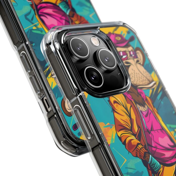 Stylish Ape Magnetic Clear Impact Cases - Image 23