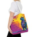 Stylish Hippo Tote Bag (AOP)